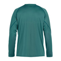 Rashguard respirant pour adulte en tissu éco-responsable Spandex/Polyester, séchage rapide, léger, manches longues, JUJITSU SPORTS, coupe classique pour homme