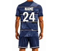 Camiseta de Fútbol Personalizada Estilo Club 2025, con Nombre Impreso, Diseño OEM Gratuito, Tejido Transpirable de Secado Rápido, Calidad Premium
