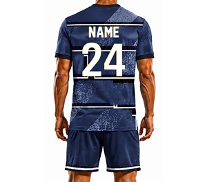 Camiseta de Fútbol Personalizada Estilo Club 2025, con Nombre Impreso, Diseño OEM Gratuito, Tejido Transpirable de Secado Rápido, Personalizable para Equipos - Product Image 5