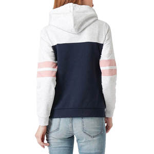 Sweat-shirt à capuche surdimensionné en molleton de coton de haute qualité, impression 3D du logo en relief, pour femmes - Product Image 6