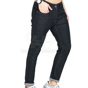 Custom Brand Logo Printed Lightweight Breathable Quick Dry 100% Cotton Casual Men's Jeans Pants OEM Service - Product Image 3