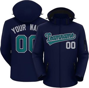 Veste de sport vintage à col montant zippé personnalisée pour homme, coupe-vent léger en nylon, veste d'entraînement softshell - Product Image 3