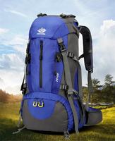 Sac à dos de randonnée unisexe imperméable Kuobu 50L avec logo personnalisé, sac de voyage pour le camping et la randonnée en plein air de 20 pouces, OEM/ODM, vente en gros - fabricant