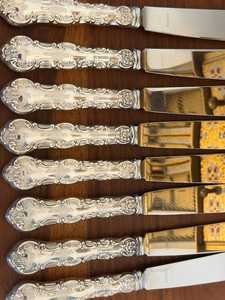 Juego de Cuchillos para Mantequilla Sheepsfoot, 4 Piezas, Hoja de Acero al Carbono de Borde Recto, Mango Decorado, Utensilio de Cocina - Product Image 3