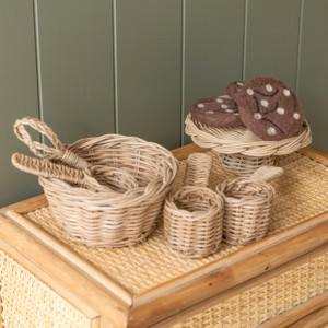 ชุดครัวทำมือจากเวียดนามสำหรับเด็กเล็ก ของเล่นทำครัวหวาย ชุดเครื่องครัวเด็ก - Product Image 5