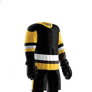 Uniforme de Hockey sobre Hielo de la Más Alta Calidad, Logotipo Personalizado, El Mejor Material, Nuevo Modelo, Uniforme de Hockey sobre Hielo Más Vendido, Servicio OEM - Product Image 3