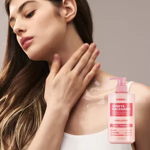 KUNDAL 500ml naturale miele e Macadamia lozione per il corpo per bambini in polvere per la cura della pelle delicata - Product Image 1