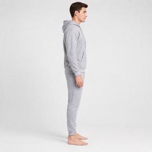 Chándal Deportivo Personalizado al por Mayor para Hombre, Talla Grande, Ligero, Impermeable, de Secado Rápido, Transpirable, de Algodón y Forro Polar, para Otoño - Product Image 3