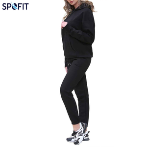 Conjunto Deportivo de 2 Piezas con Pantalones Largos para Invierno, Diseño de Logotipo Personalizado 2026, Unisex, Ropa de Estar por Casa, Fitness, Maternidad, Antibacterial, Resistente al Viento - Product Image 2