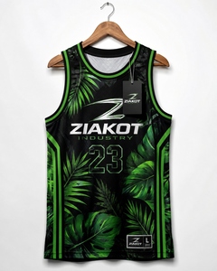 Vente en gros directe - Maillot de basket-ball authentique rétro personnalisé noir-gris de l'industrie Ziakot - Product Image 6