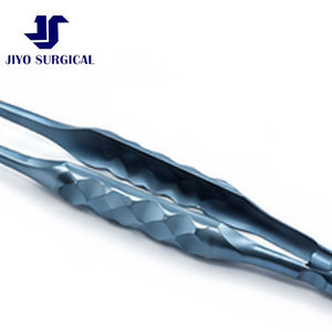 Pinzas de Sutura D&K Bonn de Alta Precisión, Titanio, 3 3/8 Pulgadas, Ejes Rectos, Finas, 0.12mm, 1x2 Dientes, Plataforma de Atadura de 6.0mm, ET-9832 - Product Image 3