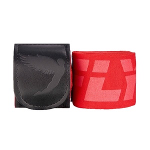 Guantes de Boxeo Profesionales de Alta Calidad con Vendas para las Manos con Soporte Elástico para la Muñeca - Product Image 5