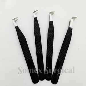 Pince à cils de qualité supérieure 100% neuve, design antidérapant, améliore l'application des cils - Product Image 2