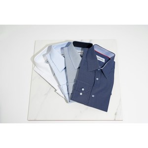 Camisa Formal de Manga Larga para Hombre, 100% Algodón, de Alta Calidad, Corte Slim, Informal, para Trabajo, Tela de Seda, Tallas hasta 5XL, Camisas para Hombre al por Mayor - Product Image 2