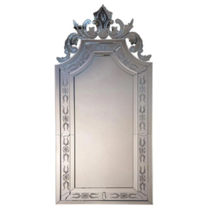 Espejo de Pared Barroco Veneciano Ornamentado |   Espejo Decorativo con Marco Tallado de Estilo Antiguo Vintage para Decoración del Hogar y Sala de Estar - Product Image 1