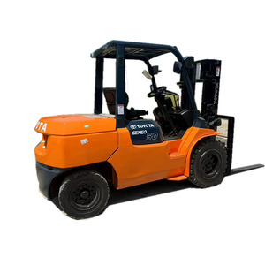 Used Toyota 7FD50 5 Ton Diesel Forklift 5 Ton Capacity Motor & Bearing Tested & Certified Low Price <b>Second</b> <b>Hand</b> Original Factory - Product Image 1