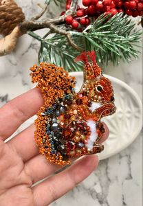 Premium Quality MD HANDICRAFTS Handmade Embroidered Brooch with Colorful Bead Embellishments for Wedding for Ages 16-20 - Product Image 4