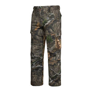 Pantalones de Caza para Hombre, Camuflaje, Algodón, Duraderos, Tejido Elástico, Rodillas Reforzadas, Movimiento Silencioso, Actividades al Aire Libre - Product Image 3