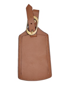 Étiquette de bagage personnalisée avec logo, étiquette de valise, étiquettes de bagage en cuir personnalisées - Product Image 4