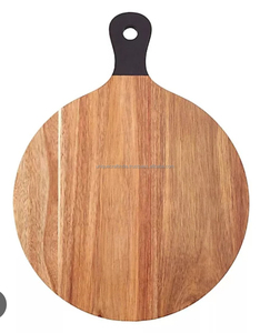 Tabla de Cortar de Madera de Pino Rústica Hecha a Mano, Duradera, para Cocina, Bandeja para Servir Queso, Pan, Carne, Decoración - Product Image 5