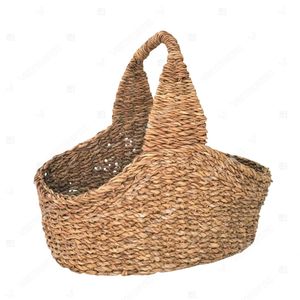 Summer Vibe Vintage Rustic Woven Seagrass Picnic Basket Eco-Friendly Multifunctional Grocery Storage Dried Food Organizer Water - Product Image 4