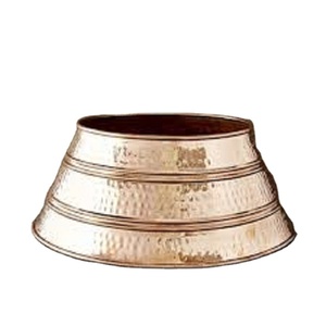 Nouveau support en métal en vente en gros dernière arrivée collier d'arbre en métal dans une nouvelle conception collier d'arbre de Noël en métal pour arbre de Noël - Product Image 1