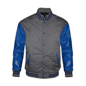 Quality Custom Patches Baseball Letterman Men Varsity Jacket Custom Embroidery Logo OEM Varsity Jackets for Men - Product Image 1