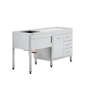 Guía paso a paso para la preparación de yeso y limpieza de camas de hospital: Fregadero de acero inoxidable eficiente para hospitales y construcción dental - Product Image 1