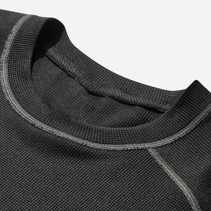 Sudadera de algodón extragrande de cuello redondo unisex de manga larga, holgada, informal, alternativa a la sudadera con capucha para hombre - Product Image 2
