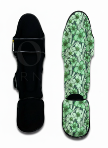 Protège-tibias de Muay Thai légers en matériau personnalisé pour l'extérieur, dernier design, pour entraînement de Kickboxing MMA et arts martiaux, pour hommes - Product Image 3