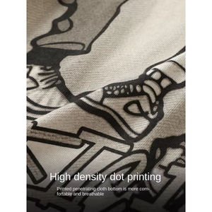 T-shirt de qualité supérieure pour hommes, chemise à double couche, style décontracté streetwear, coton surdimensionné, t-shirt à double manche 2 en 1 pour garçons - Product Image 6