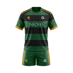 Camiseta de Fútbol Americano Personalizada con Bordado Antibacterial, 100% Poliéster, Manga Corta, con Nombre y Número, para Equipos Adultos de Verano - Product Image 1