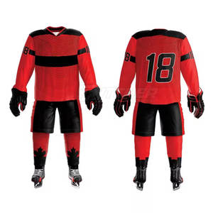 Uniforme de Hockey sobre Hielo Moderno, Transpirable, Ecológico, Ligero, de Secado Rápido, Jersey y Pantalones de Material Duradero, Ajuste Cómodo - Product Image 2