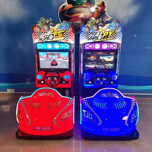 Máquina recreativa de carreras operada con monedas, pantalla HD de 26 pulgadas, simulador de conducción de coches para 1 jugador, ideal para centros comerciales y áreas de juego suave. - Product Image 4