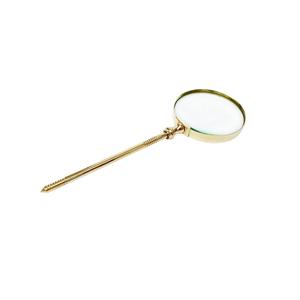 Lupa de Mano Vintage Henry Hughes, Lupa de Mano de Latón Macizo - Product Image 2