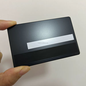 レーザーマーキングステンレス鋼シートカードスロット付き金属色板名刺ブランクカスタマイズ可能ICカード - Product Image 5