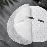 Y284 Substrat de masque facial en TENCEL Lenzing autrichien 999, tissage uni, 25g, 100% Lyocell de haute densité d'origine végétale, feuille de masque sec