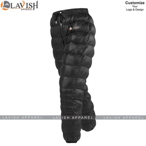 Pantalons matelassés légers pour hommes, taille haute, décontractés, imperméables, coupe-vent, tissés, écologiques, personnalisés, vente en gros - Product Image 3