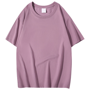 Vêtements 2026 T-shirts personnalisés à épaules tombantes en coton épais 100% coton, coupe courte et oversize, tricotés, vierges, OEM - Product Image 6