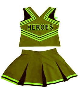 Hot Sale Factory Direct Price <b>Cheerleading</b> Sublimation T Shirt India Manufacturer Women Black Red Metallic Orange Light Blue OEM - Product Image 1