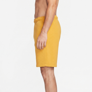 Shorts de survêtement amples en molleton pour homme 100 % coton, taille élastique avec cordon de serrage, pour le sport et les loisirs - Product Image 3