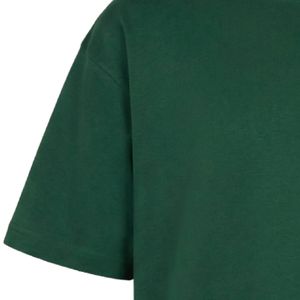 T-shirt vert pour homme |   T-shirt à manches courtes en coton de qualité supérieure à col rond |   T-shirt uni décontracté pour impression, vente en gros, OEM, ODM - Product Image 5