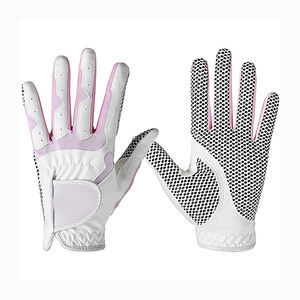 Guantes de golf multicolor de microfibra antideslizante de alta calidad para hombre y mujer, suaves, transpirables y duraderos. - Product Image 1