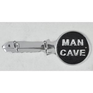 Dad's Shed Metal <b>Key</b> <b>Wall</b> <b>Hook</b> With 2 <b>Hooks</b> Novelty Design Heavy Duty <b>Wall</b> Mounted Tool Storage Shiny Polish <b>Hooks</b> & Rails - Product Image 3