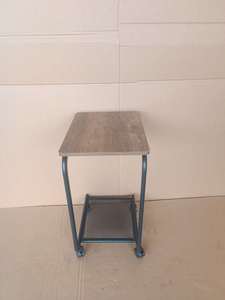 Chariot de rangement à roulettes Lumetal en acier léger, durable et décoratif, à 2 niveaux, portable, pour intérieur, maison, bureau, Vietnam - Product Image 2