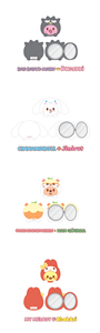 Stray Kids PLUSH <b>MIRROR</b> - SKZOO X SANRIO CHARACTERS Children's Paper & <b>Plastic</b> Music Keyring - Product Image 5