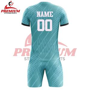 Maillot de football à manches courtes en polyester par sublimation, uniforme de football, conception personnalisée OEM/ODM, vente en gros, meilleur prix avec logo personnalisé - Product Image 5
