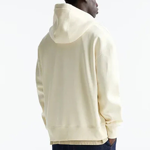 Fashion Unisex High Quality Oversized Custom Size Custom Logo <b>Hoodie</b> <b>Plain</b> Puff Printing Heavyweight Cropped Zip up <b>Hoodie</b> - Product Image 3