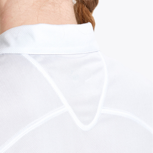 Polo Blanco de Manga Corta para Mujer con Cuello y Falda de Tenis Azul Marino - Product Image 5