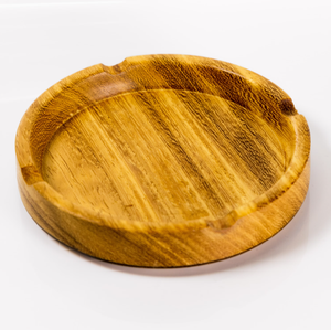 Cenicero Cuadrado de Madera Clásico sin Humo con Tapa, Caja Cubierta Hecha a Mano para Cigarros y Cigarrillos, Uso en Interiores y Exteriores, 10x10cm - Product Image 5